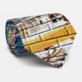 Urban Underground NYC Graffiti Stropdas (Opgerold)