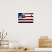Urban USA Flag Poster (Keuken)
