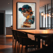 Urban Vibe dubbele belichting Poster