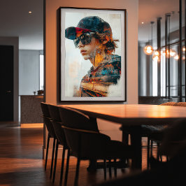 Urban Vibe dubbele belichting Poster