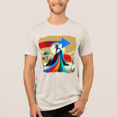 Urban Vibes – Abstract T-shirt geïnspireerd op gra (Voorkant)