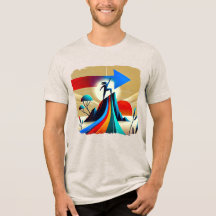Urban Vibes – Abstract T-shirt geïnspireerd op gra