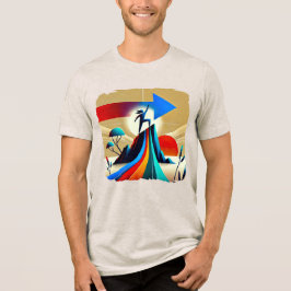 Urban Vibes – Abstract T-shirt geïnspireerd op gra