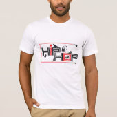 Urban Vibes Modern Hip Hop Design T-shirt (Voorkant)