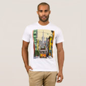 Urban Vibes: San Francisco Streetcar Art T-shirt (Voorkant volledig)
