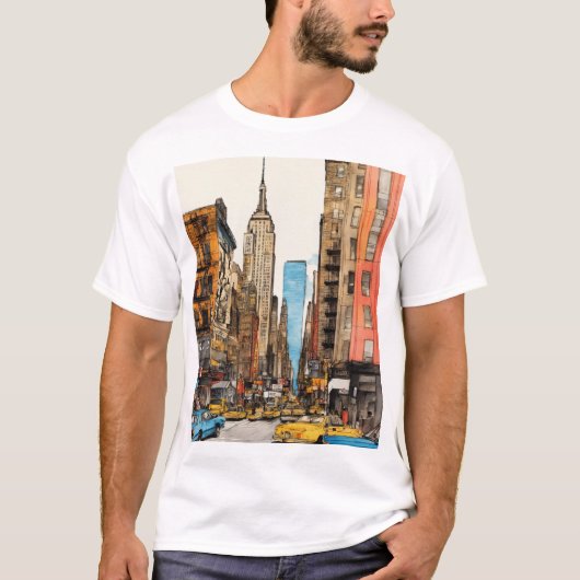 Urban vibes t-shirt (Voorkant)