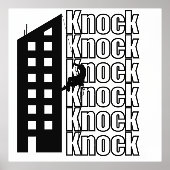 Urban Wall Art – Window Cleaner Typography Design Folie Afdrukken (Voorkant)