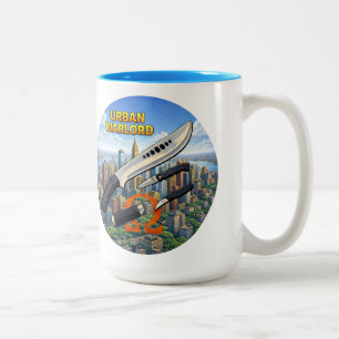 Urban Warlord (Circulair) Tweekleurige Koffiemok