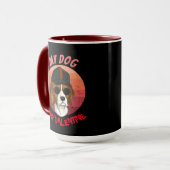 Urban Warrior HOUND IS MIJN Mok VALENTIJN (Voorkant links)