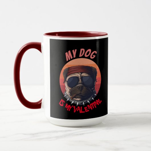 Urban Warrior PUG IS MY VALENTIJN Mok (Links)