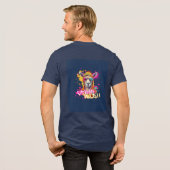 Urban Wild Camel Tee – Desert Nomad Street Style Tri-Blend Shirt (Voorkant)