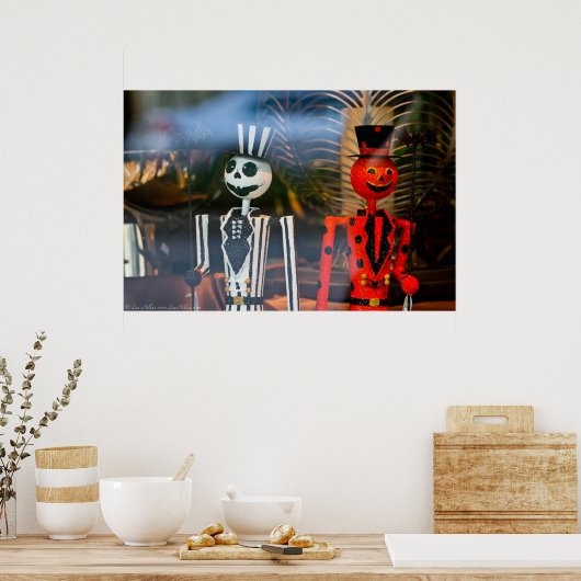 Urban Window Halloween het Poster "Jack" O-Lantern (Keuken)