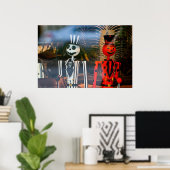 Urban Window Halloween het Poster "Jack" O-Lantern (Thuiskantoor)