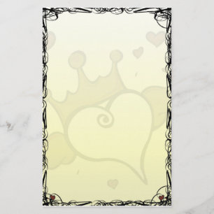 Urban Winged Heart Briefpapier