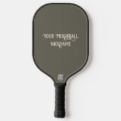 Urban Wolf Gepersonaliseerde Pickleball Paddle (Achterkant)
