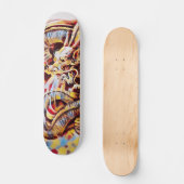 Urban Yakuza Dragon Graffiti Element Pro Board Persoonlijk Skateboard (Voorkant)