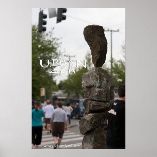 Urban Zen Poster (Voorkant)