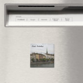 Urban Zurich Zwitserland City Uitzicht Foto Magneet (Insitu (Vaatwasser))