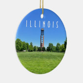 Urbana Champaign Illinois Keramisch Ornament (Rechts)