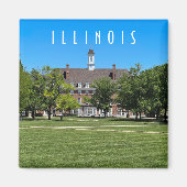 Urbana Champaign Illinois Magnet (Voorkant)