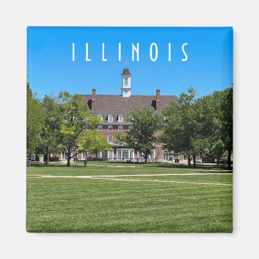 Urbana Champaign Illinois Magnet (Voorkant)