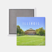 Urbana Champaign Illinois Magnet (Voorkant / Achterkant)
