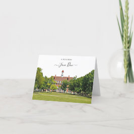 Urbana Champaign Illinois Personalized Note Kaart