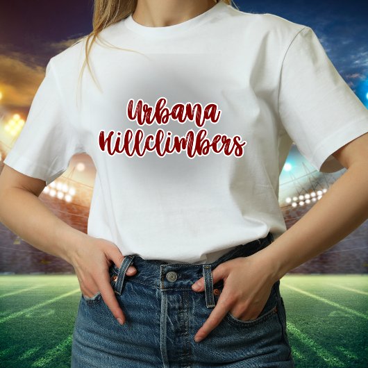 Urbana Hillclimbers Grijs Blur Tshirt