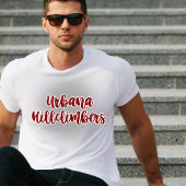 Urbana Hillclimbers Grijs Blur Tshirt