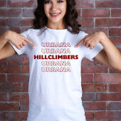 Urbana Hillclimbers Herhaal TShirt