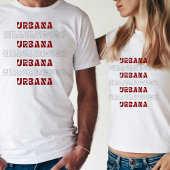 Urbana Hillclimbers Retro Herhaal Tshirt