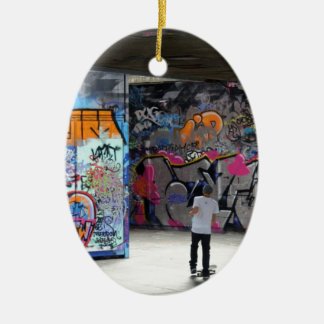 Urband Street Art-Graffiti Keramisch Ornament