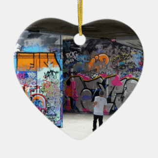 Urband Street Art-Graffiti Keramisch Ornament