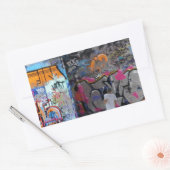 Urband Street Art-Graffiti Rechthoekige Sticker (Envelop)