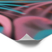 Urbaner Chic – mit Graffiti-Kunst und Model Poster (Hoek)