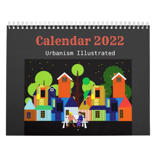 Urbanisme geïllustreerd Kalender (Hoes)
