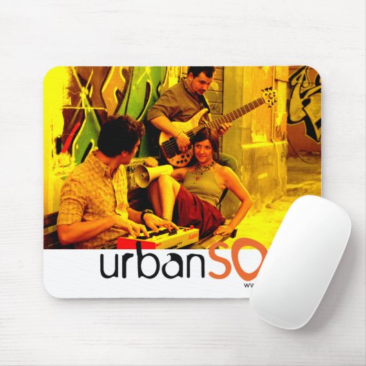 urbanMousepad Muismat (Met muis)