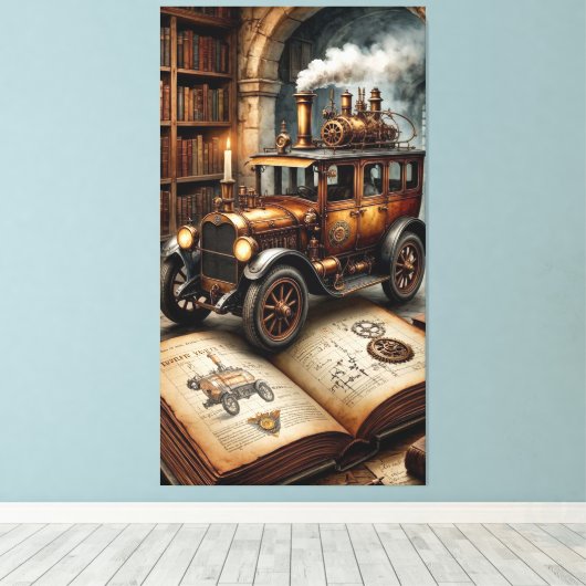 UrbanMuse – Cityscape Canvas Collection (Insitu (Houten vloer))