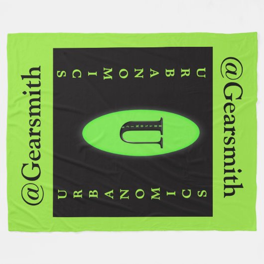 Urbanomics Fleece Large Blanket (Voorkant (Horizontaal))