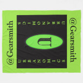 Urbanomics Fleece Large Blanket Deken (Voorkant (Horizontaal))