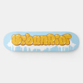 UrbanRiot Graffiti Clouds Deck Persoonlijk Skateboard (Horizontaal)