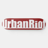 UrbanRiot JP1 Rode Deck Persoonlijk Skateboard (Horizontaal)