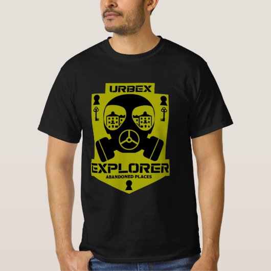 Urbex Explorer Verlaten Plaatsen Fotografie T-Shir T-shirt (Voorkant)