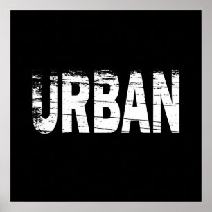 urbex in de stad poster