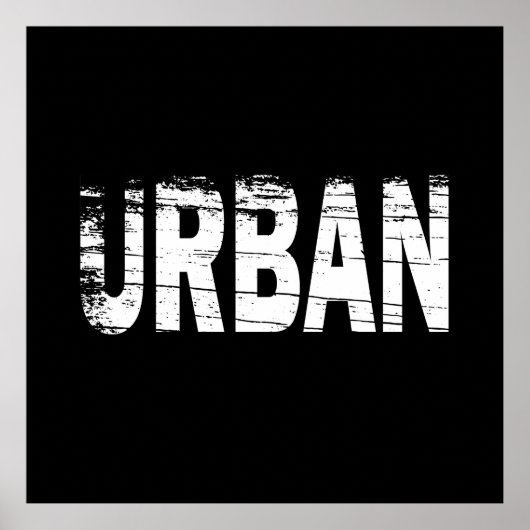 urbex in de stad poster (Voorkant)