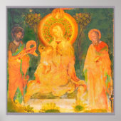 Urbino Life of John the Baptist by Salimbeni Poster (Voorkant)