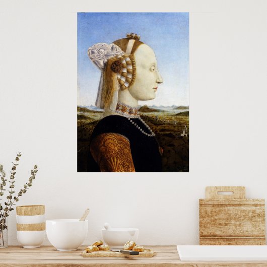 Urbino - Piero della Francesca - c1470 Poster (Keuken)