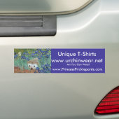 Urchin Draag Bumpersticker (Op auto)