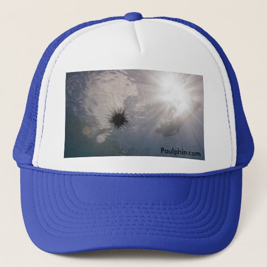 Urchin en de zon - Trucker Hat Trucker Pet (Voorkant)