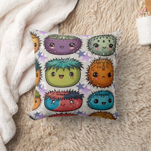 Urchin met Sterren Print Kussen (Deken)